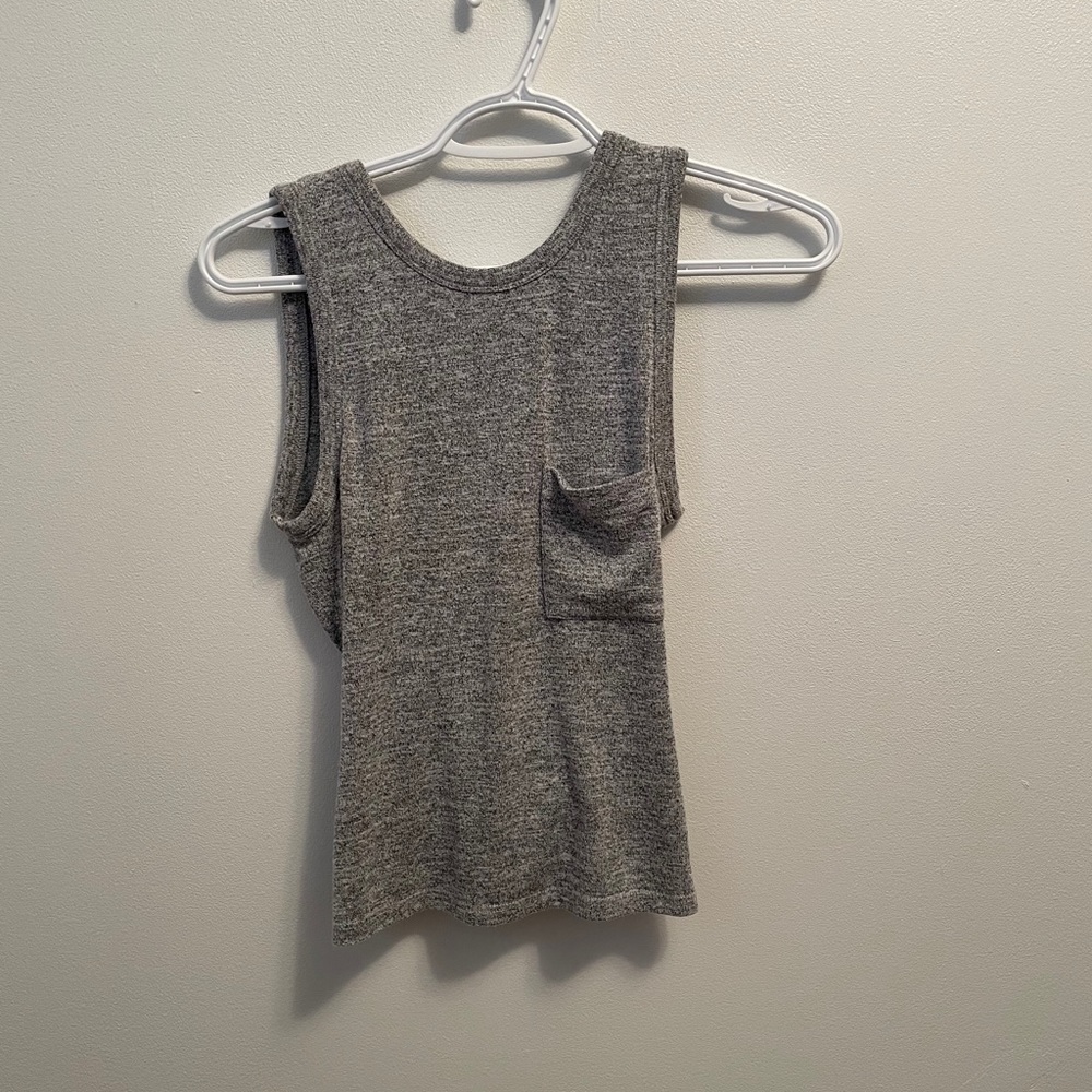 Aritzia open back tank top